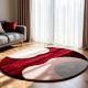 Handtufted Elegant Wool Rug for Home Styling Crimson Rug